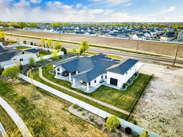 11127 Lake Lowell Ave, Nampa, ID 83686 - aerial perspective of suburban area