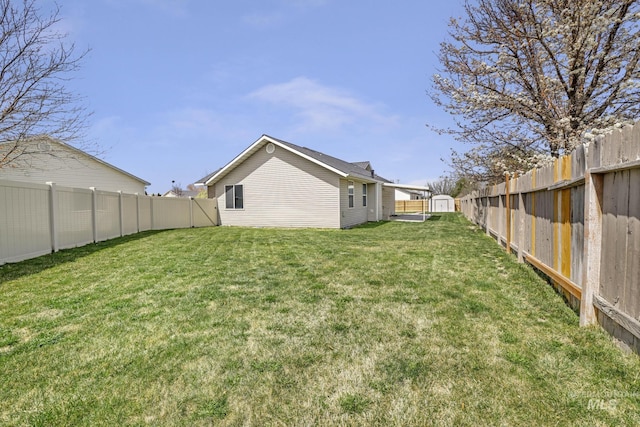 224 Paintbrush Cir, Twin Falls, ID 83301 - view of yard with a shed and an outbuilding