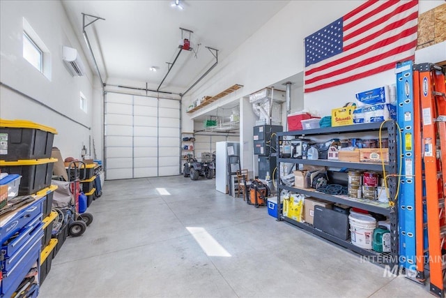 11954 W Meadowfalls Dr, Star, ID 83669 - garage featuring a wall unit AC