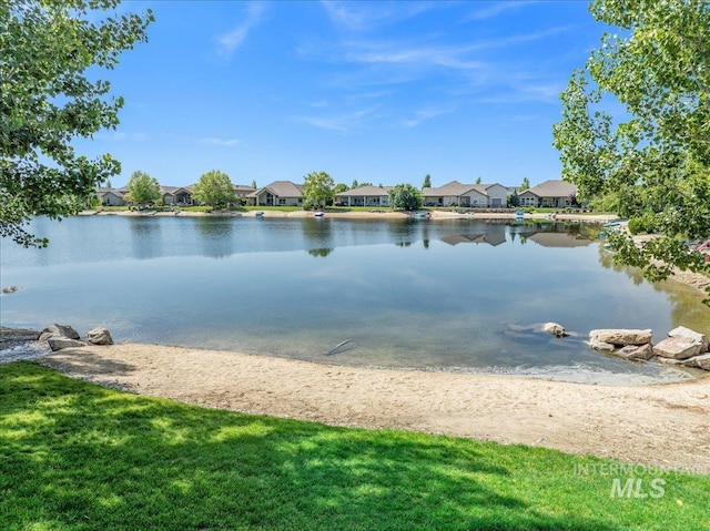 11954 W Meadowfalls Dr, Star, ID 83669 - water view with nearby suburban area