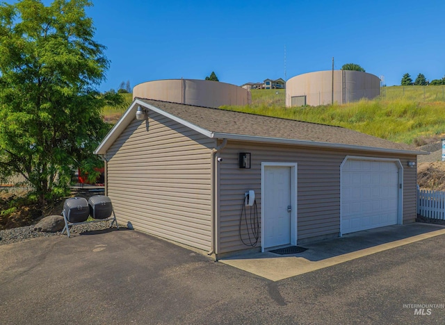 2570 Reservoir Rd, Clarkston, WA 99403 - view of detached garage