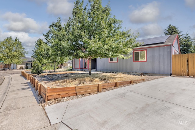 5132 S Council Bluffs Way, Boise, ID 83716 - view of front of house with solar panels