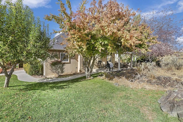 3408 Ridgeline Dr, Kimberly, ID 83341 - view of yard featuring a patio