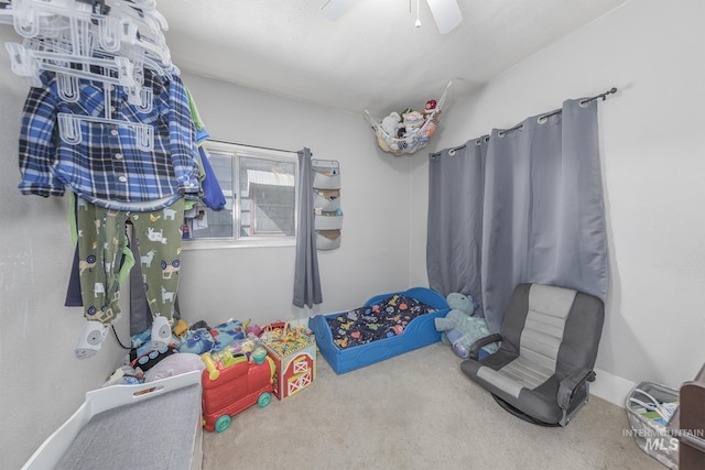 538 N 6th St, Payette, ID 83661 - bedroom with carpet floors and ceiling fan