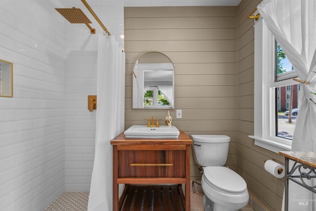 1924 Cleveland Blvd, Caldwell, ID 83605 - bathroom featuring a tile shower and vanity