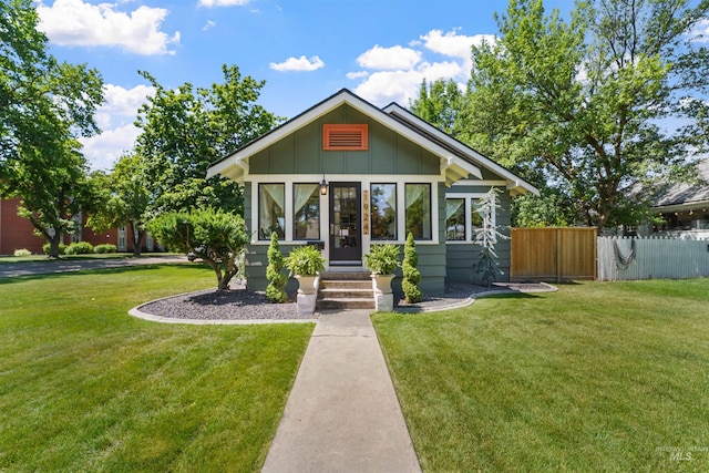 1924 Cleveland Blvd, Caldwell, ID 83605 - view of front of home with board and batten siding