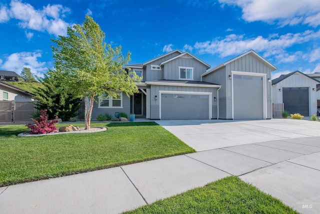 2649 E Mardia St, Meridian, ID 83642 - view of front of house featuring board and batten siding and concrete driveway