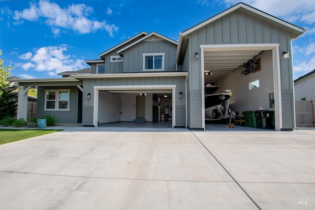 2649 E Mardia St, Meridian, ID 83642 - view of front of home featuring driveway and board and batten siding