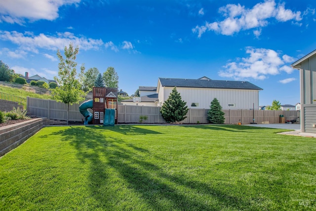 2649 E Mardia St, Meridian, ID 83642 - view of yard featuring a playground