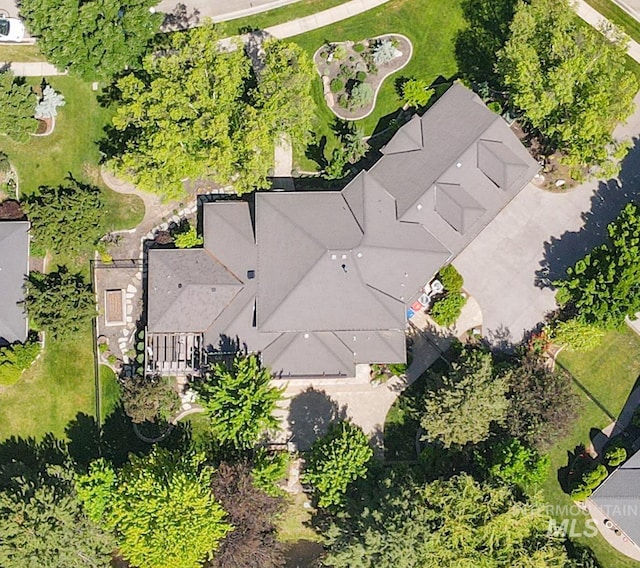1049 E Riversong Dr, Eagle, ID 83616 - drone / aerial view