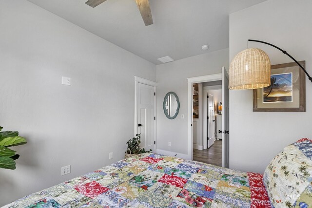 4064 China Ridge Dr, Kimberly, ID 83341 - bedroom with ceiling fan