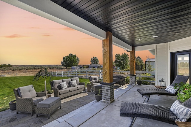 4064 China Ridge Dr, Kimberly, ID 83341 - view of patio featuring an outdoor hangout area