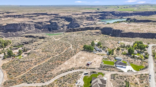 4064 China Ridge Dr, Kimberly, ID 83341 - aerial view of property's location featuring a nearby body of water and rural landscape