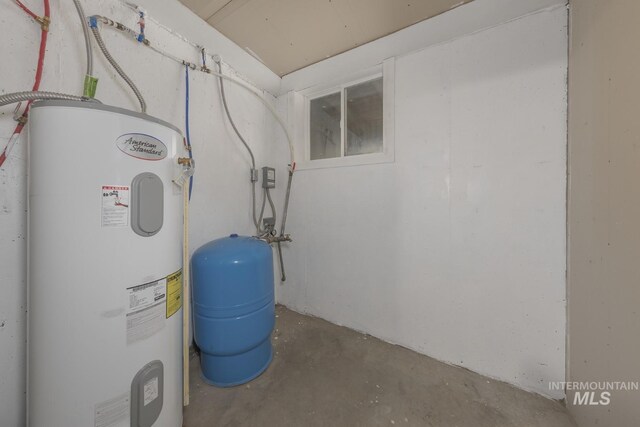 2445 Orchard Rd, Council, ID 83612 - utility room with electric water heater