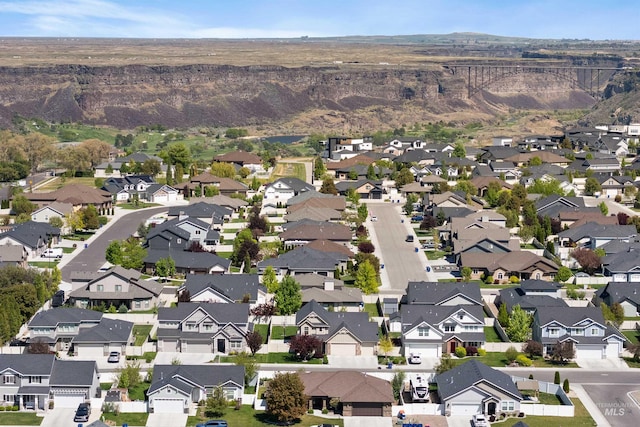 2448 Village St, Twin Falls, ID 83301 - aerial view of property and surrounding area with nearby suburban area