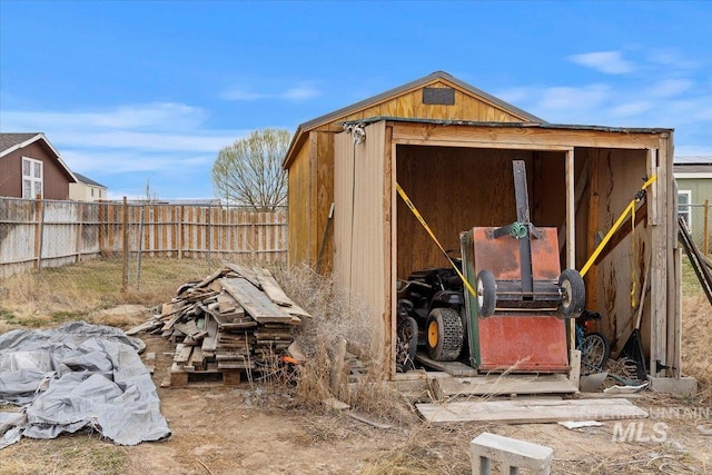 3834 N 2381 E, Filer, ID 83328 - view of shed featuring fence