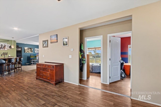 3834 N 2381 E, Filer, ID 83328 - hall featuring wood finished floors and baseboards