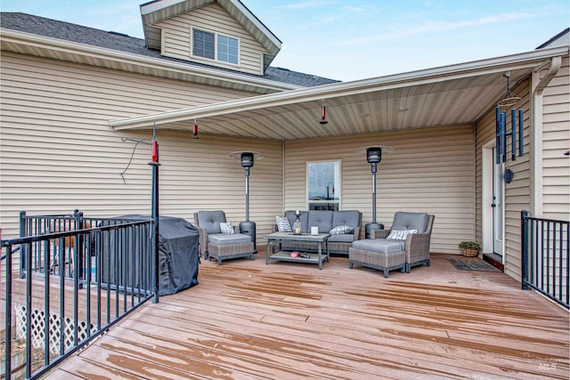 3330 E 4050 N, Twin Falls, ID 83301 - wooden deck featuring an outdoor hangout area