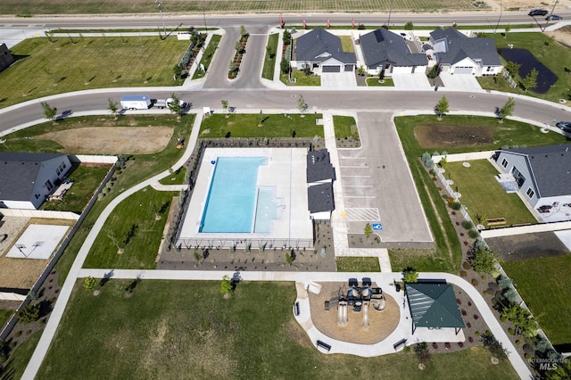 4372 N Magical Creek Ave, Meridian, ID 83646 - view of property location featuring a pool