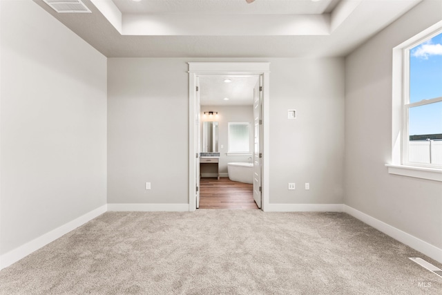 4469 E Wingate Ct, Nampa, ID 83687 - carpeted spare room featuring a raised ceiling, healthy amount of natural light, and baseboards