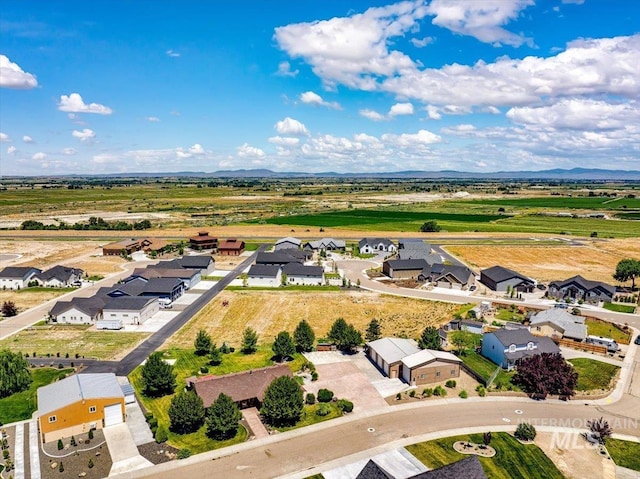 birds eye view of property featuring a residential view