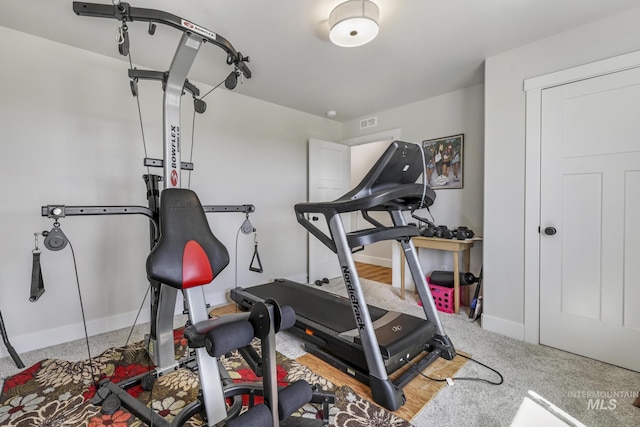 1317 Kyla Ct, Jerome, ID 83338 - workout room with baseboards