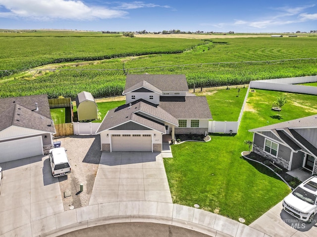 1317 Kyla Ct, Jerome, ID 83338 - overview of rural landscape featuring extensive farmland