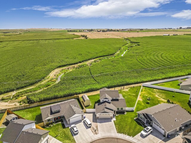 1317 Kyla Ct, Jerome, ID 83338 - overview of rural landscape with rows of crops