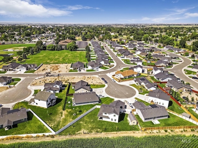1317 Kyla Ct, Jerome, ID 83338 - aerial view of property and surrounding area featuring nearby suburban area