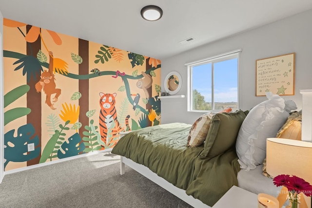 bedroom featuring carpet floors