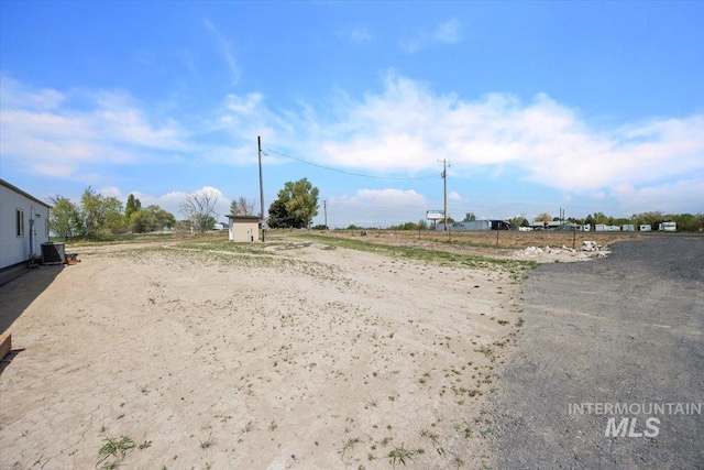 view of road