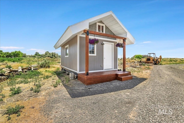 4076 N 3446 E, Kimberly, ID 83341 - view of side of property featuring an outbuilding