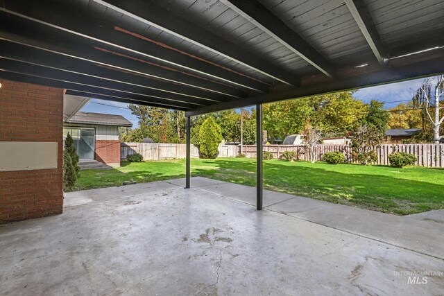 620 Monte Vista Dr, Twin Falls, ID 83301 - view of patio featuring entry steps and a fenced backyard