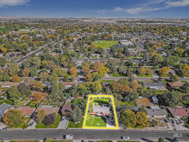 620 Monte Vista Dr, Twin Falls, ID 83301 - bird's eye view featuring a residential view