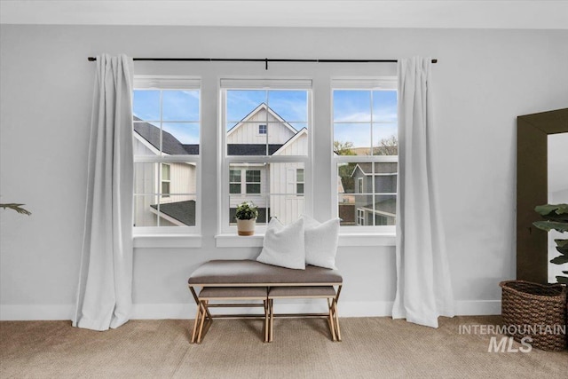 2959 S Shady Ln, Boise, ID 83716 - living area featuring carpet floors and baseboards