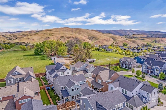 2959 S Shady Ln, Boise, ID 83716 - aerial view of residential area featuring a mountainous background