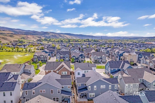 2959 S Shady Ln, Boise, ID 83716 - aerial view of residential area with a mountainous background