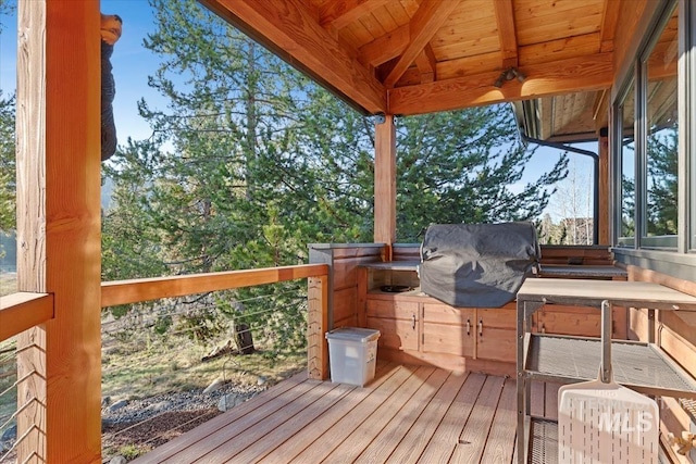 212 Ferguson Way, Mccall, ID 83638 - deck featuring area for grilling and grilling area