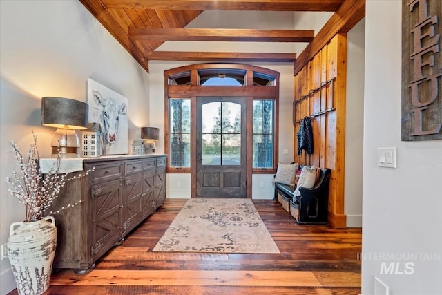 212 Ferguson Way, Mccall, ID 83638 - entrance foyer featuring dark wood-type flooring