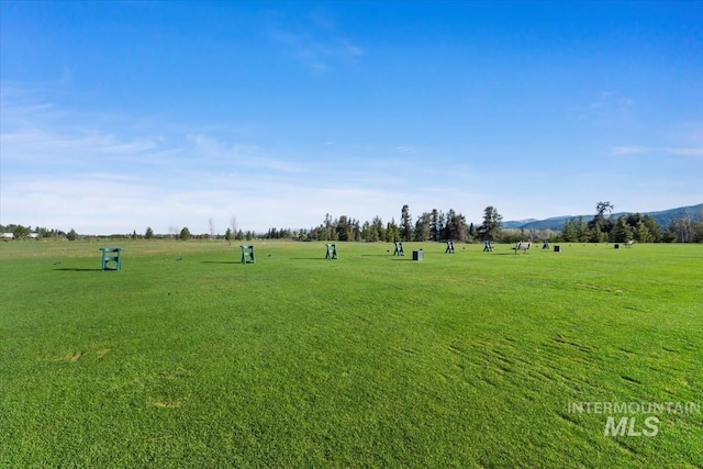 212 Ferguson Way, Mccall, ID 83638 - view of home's community featuring a lawn, a mountain view, and a rural view