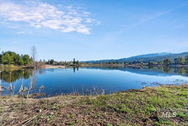 212 Ferguson Way, Mccall, ID 83638 - water view featuring a mountainous background