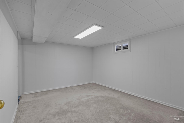 600 18th Ave, Lewiston, ID 83501 - finished below grade area featuring carpet and a drop ceiling