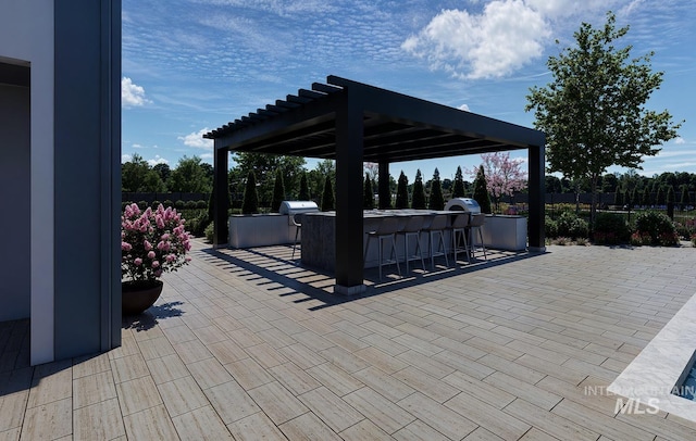 TBD N Wonder Ave The Fernwood, Unit The Fernwood, Meridian, ID 83646 - view of patio with exterior kitchen