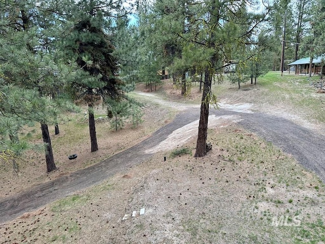 view of road