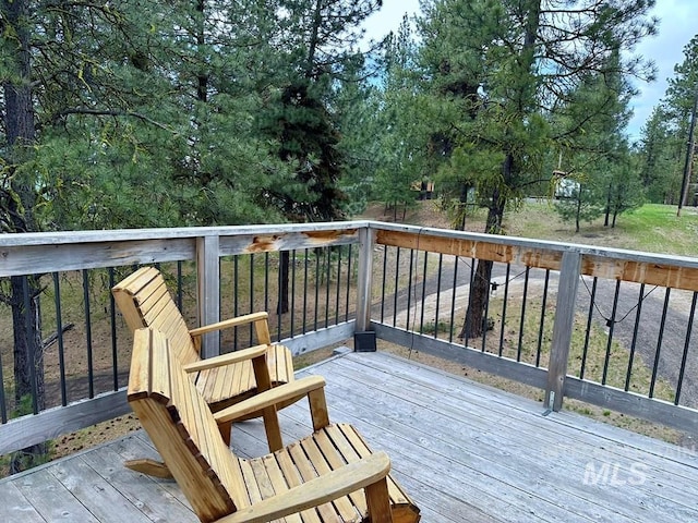 view of deck
