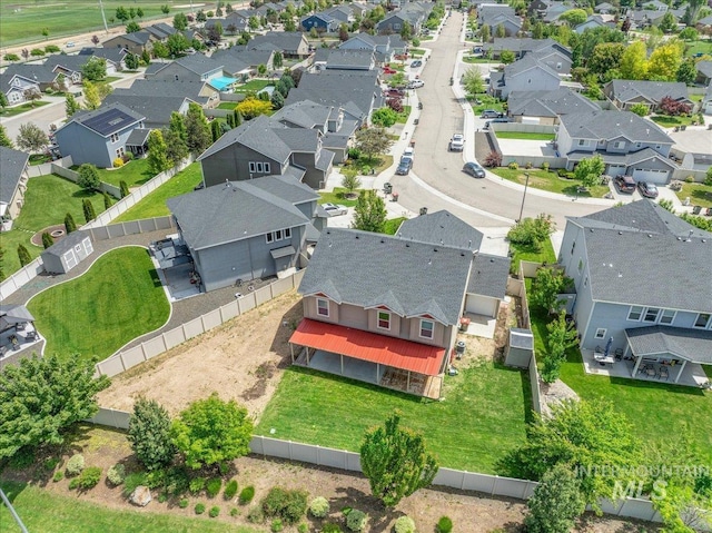 4665 N Beaham Ave, Meridian, ID 83646 - aerial view of residential area