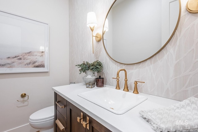 3426 N Hardwick Ave, Eagle, ID 83616 - bathroom with vanity and toilet