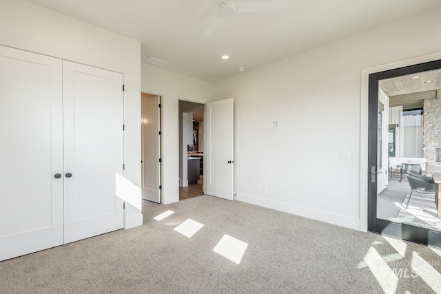 3426 N Hardwick Ave, Eagle, ID 83616 - unfurnished bedroom with carpet and a closet