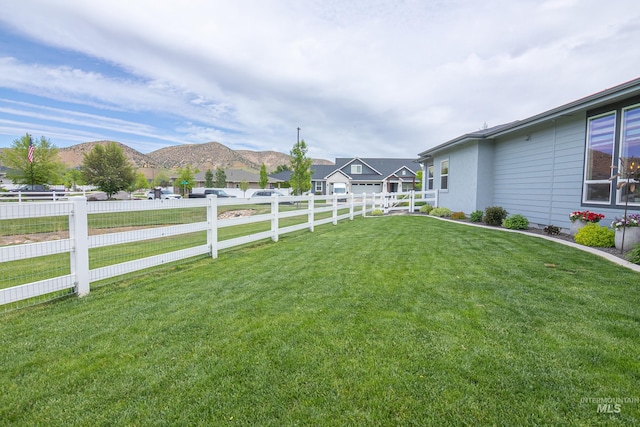 9473 W Suttle Lake Dr, Boise, ID 83714 - view of yard featuring a mountain view