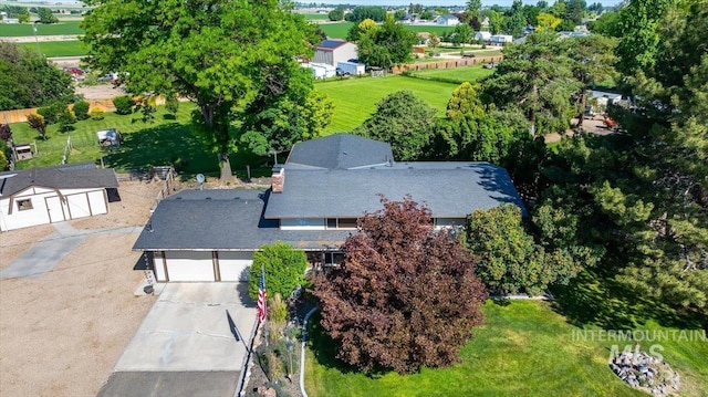 14525 Woosley, Nampa, ID 83651 - view of subject property with a tree filled landscape